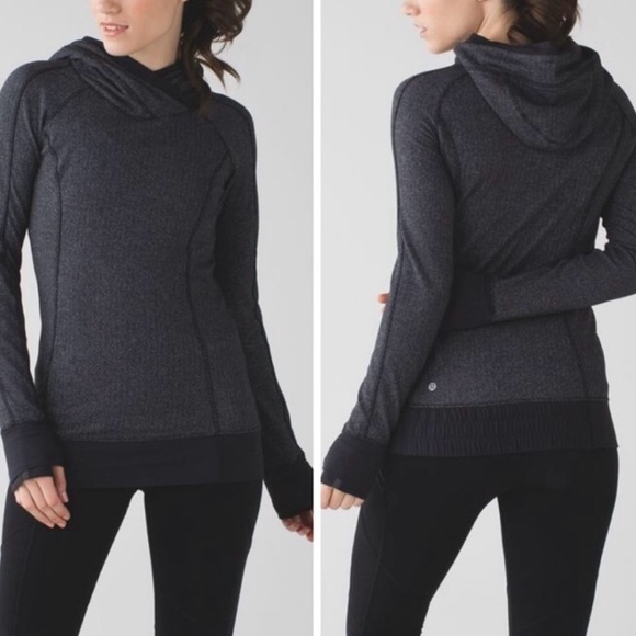 lululemon athletica Tops - Lululemon Think Fast Pullover Hoodie Size 8